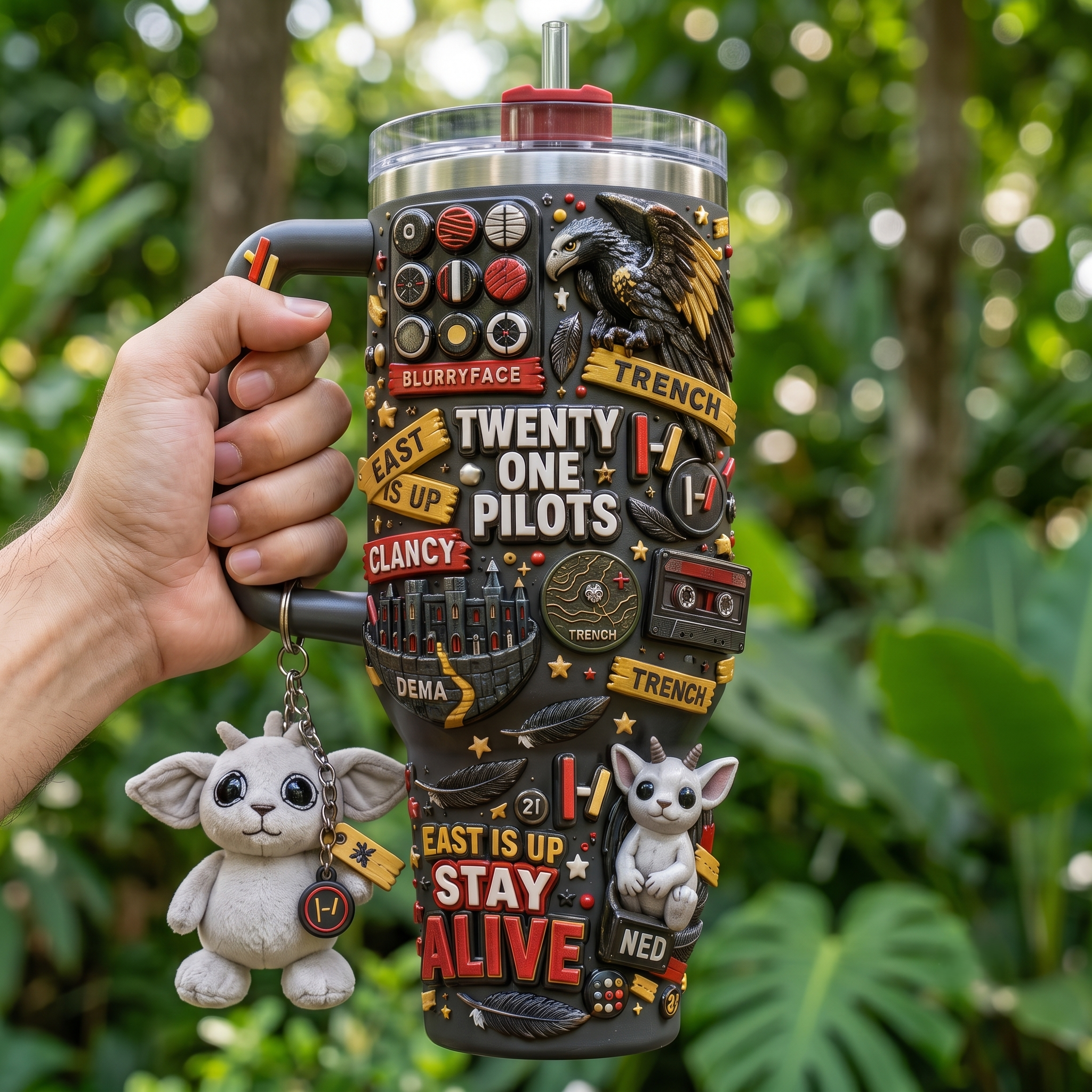 TOP 40oz Tumbler With Handle HTTT