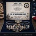 USNV Braided Bracelet Set NVH