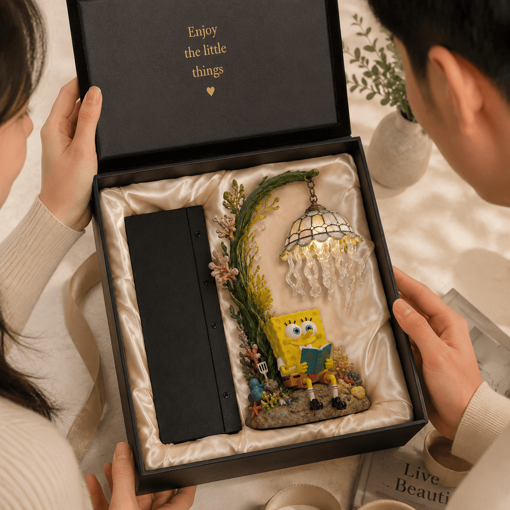 Premium SBSP Bookshelf Figurines Lamp NTNA