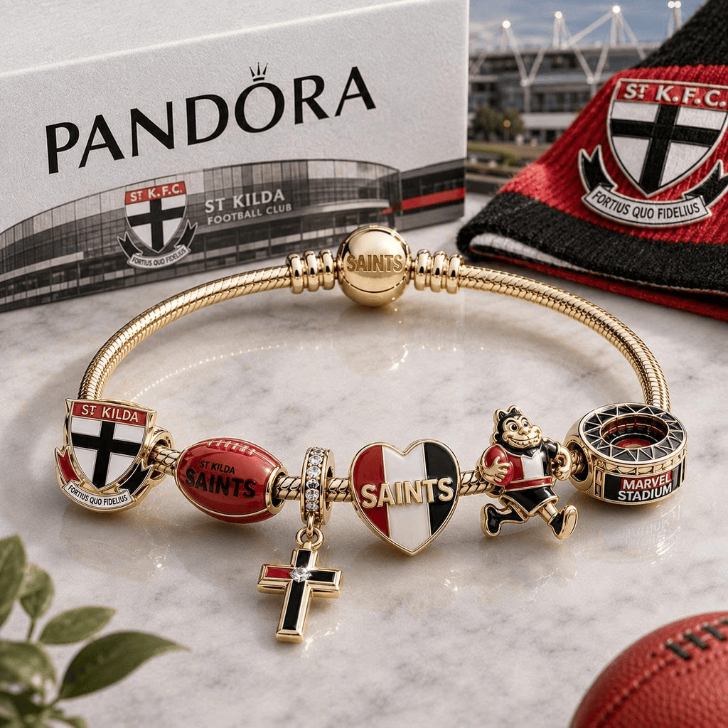 SKD Gold Charm Bracelet Set VTH