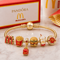 MDN Gold Charm Bracelet Set BMD