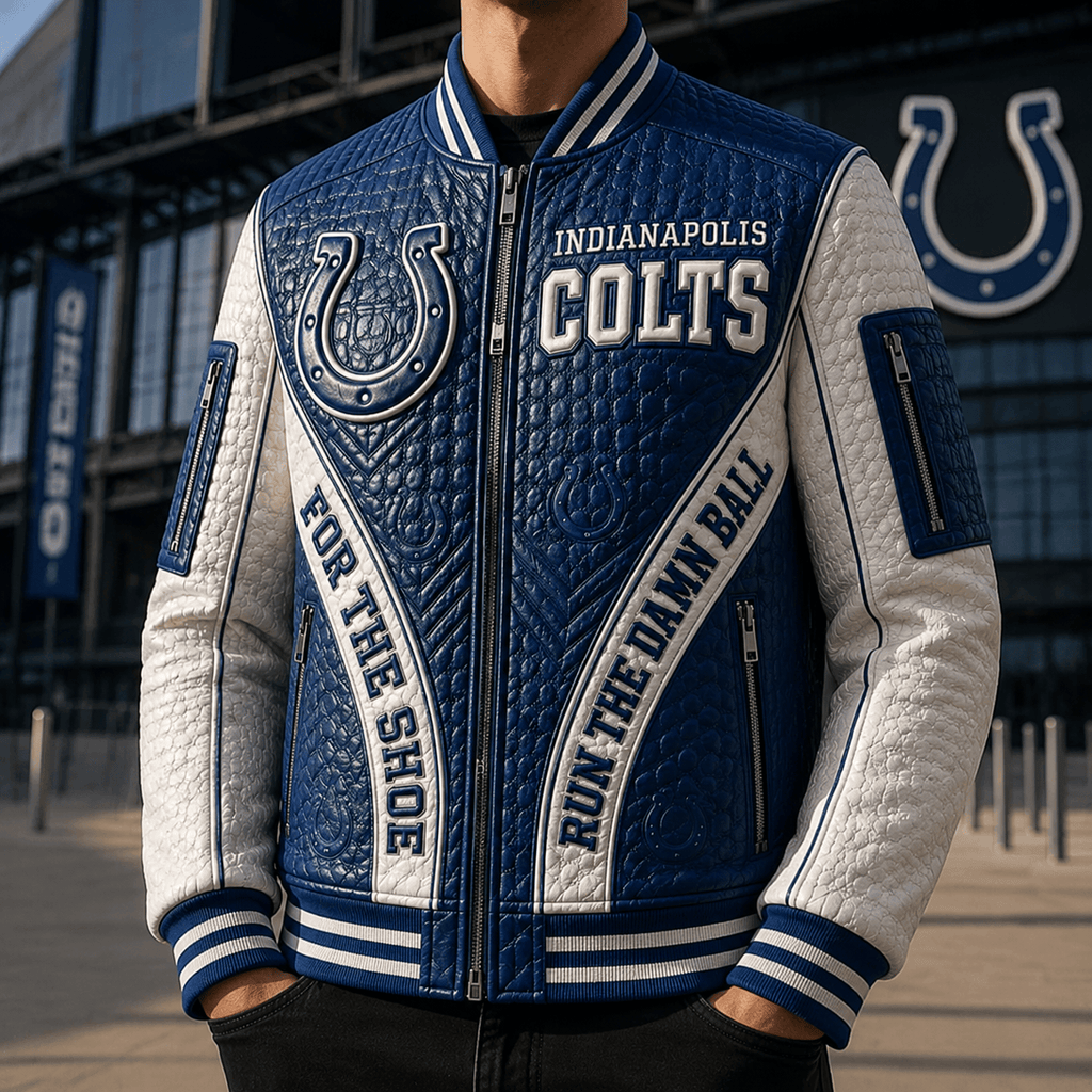 Premium IDC Leather Zipper Jacket PVNA