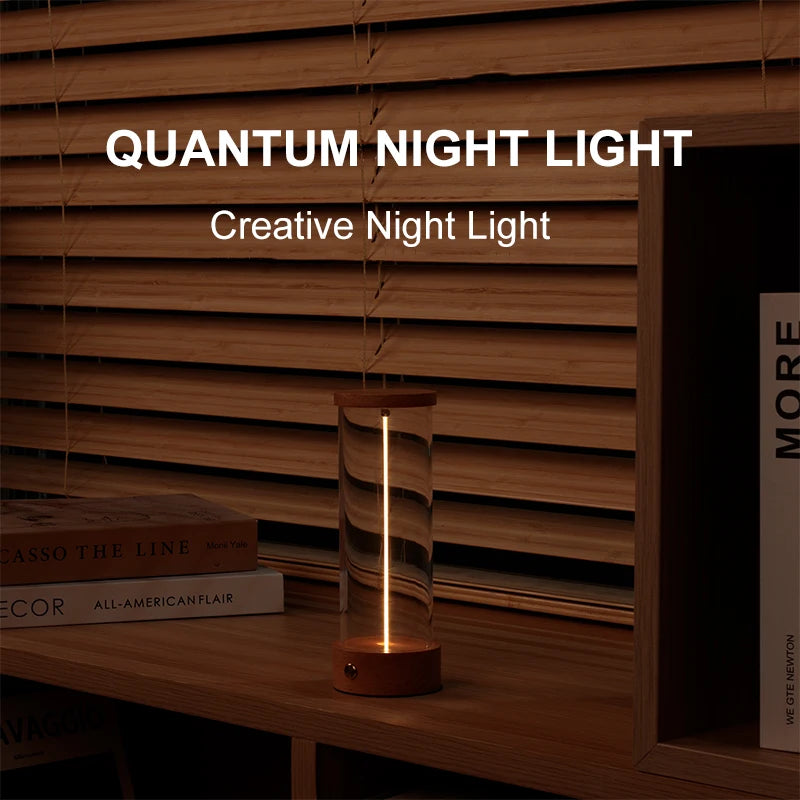 3-Level Dimmable Cordless LED Table Lamp - Rechargeable, Portable Wireless Atmosphere Light for Home/Office